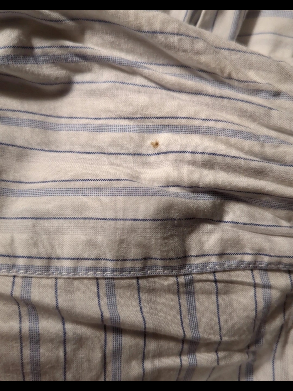 American Eagle Outfitters Size Large White with Blue Stripes - Picture 3 of 5